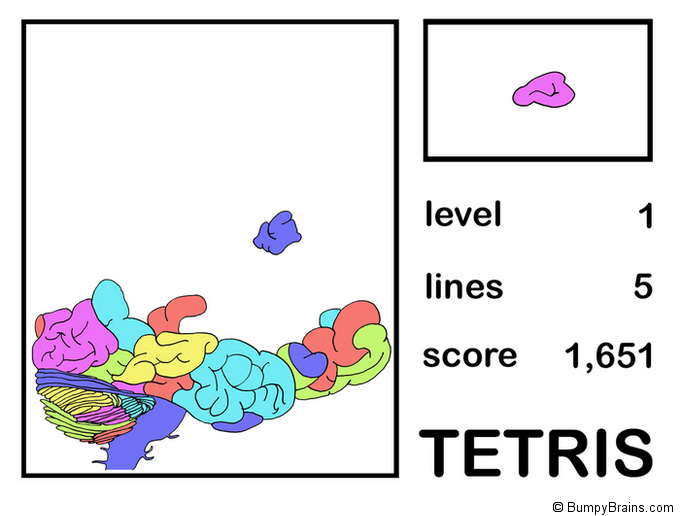 Bumpy Tetris